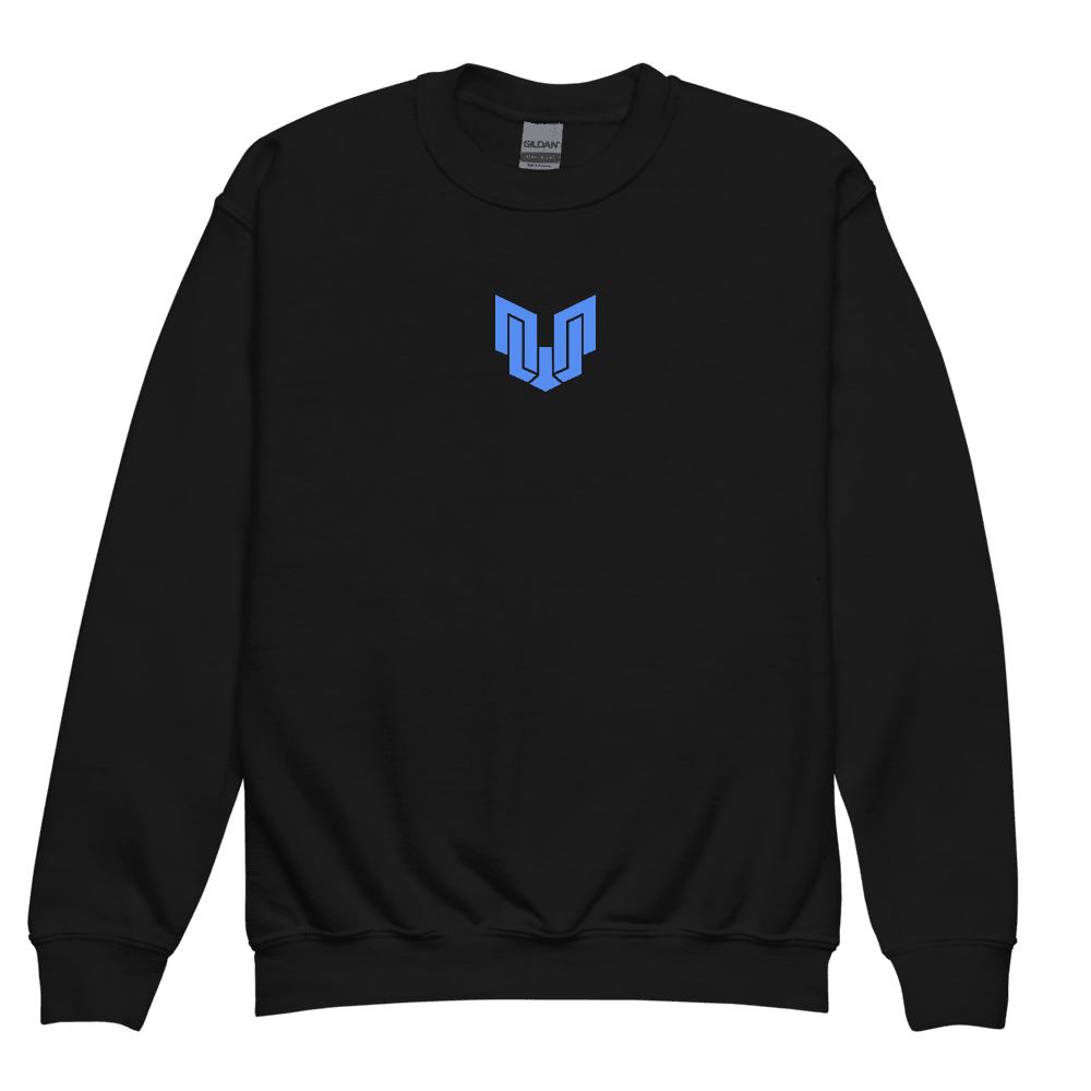 AJ Williams Logo Youth Sweatshirt - White
