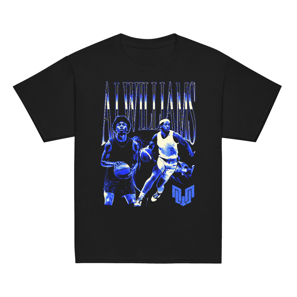 AJ Williams Vintage Youth T-shirt - Black