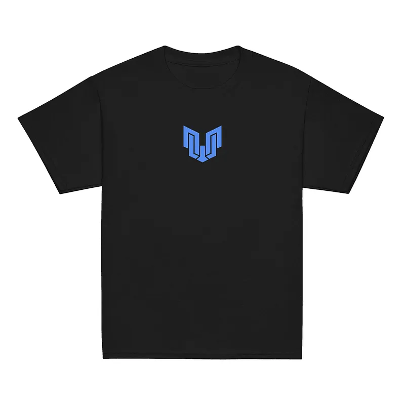 AJ Williams Vintage Youth T-shirt — Black
