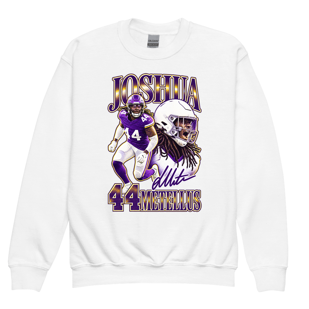 Athlete Foundation Vintage Youth Sweatshirt - White