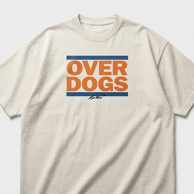 Bo Nix "Overdogs" Oversized T-shirt