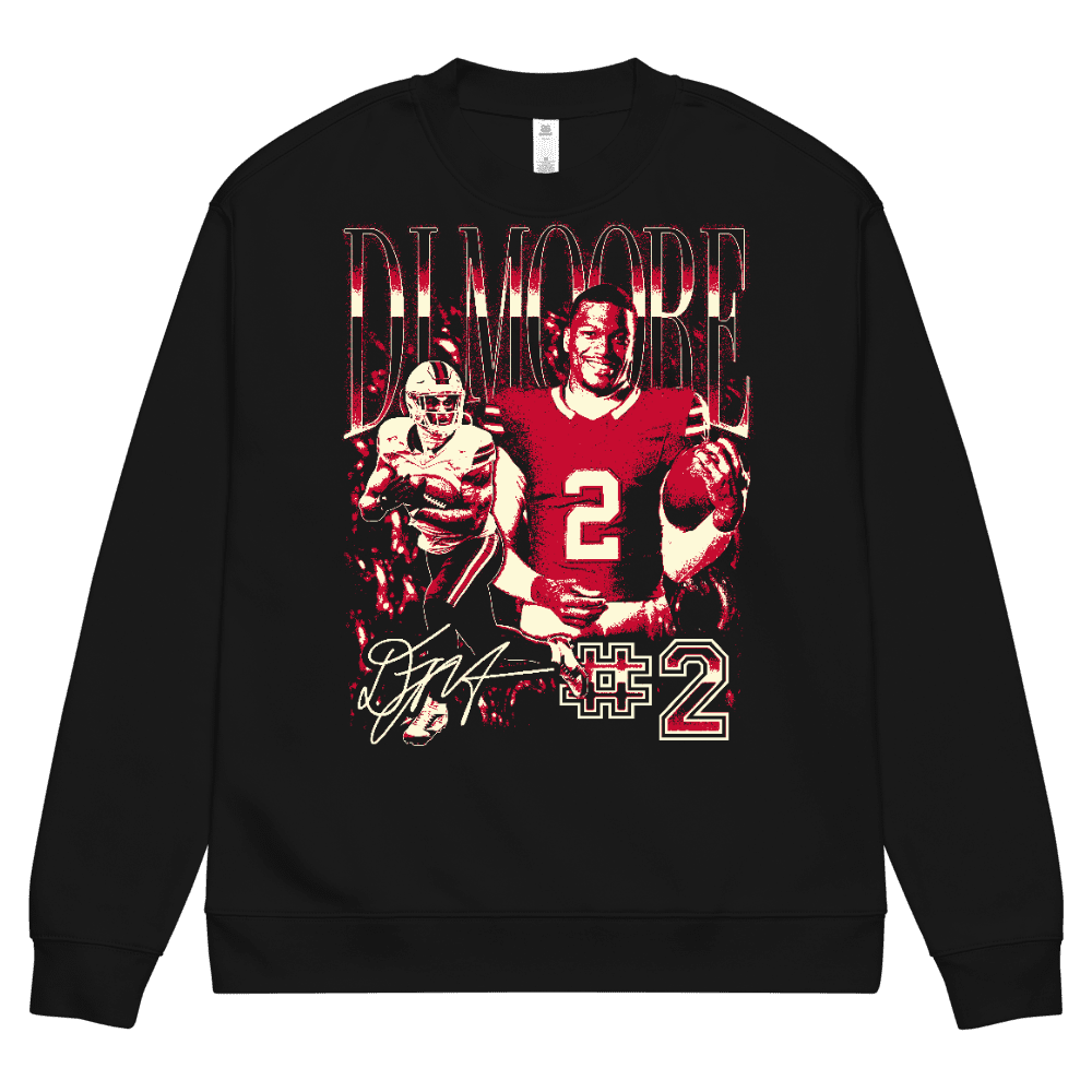 DJ Moore Vintage Crewneck — Black