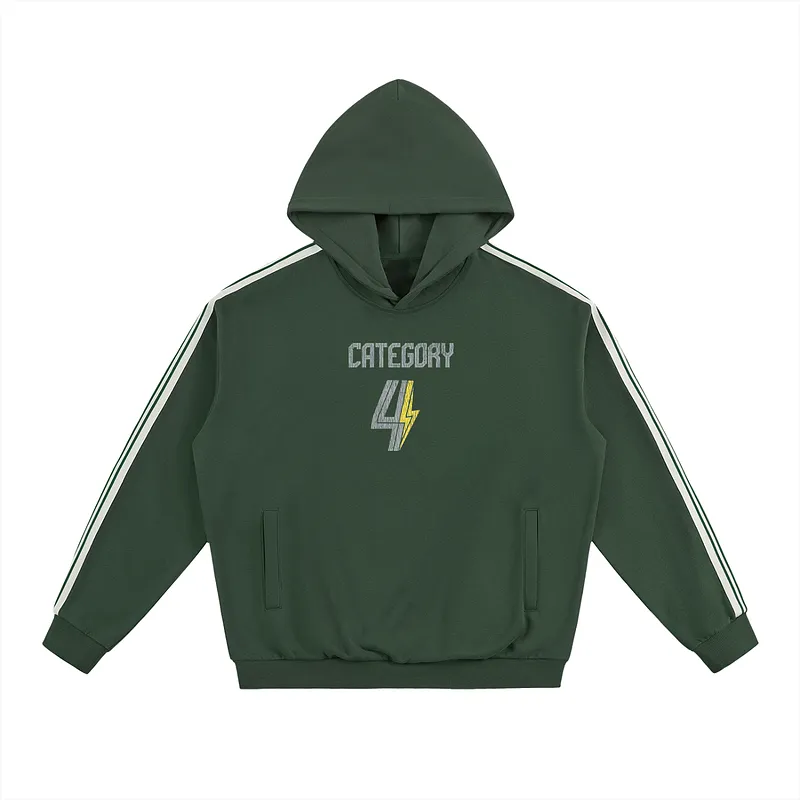 Flau'jae Johnson "Category 4" Striped Heavyweight Hoodie