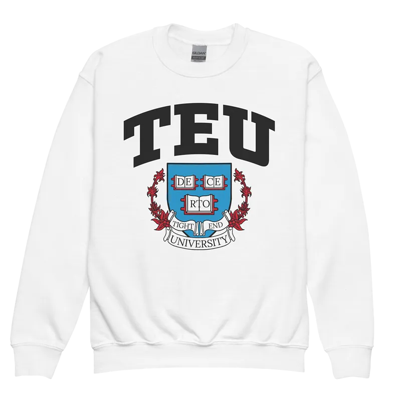 Tight End University "Emblem" Youth Sweatshirt