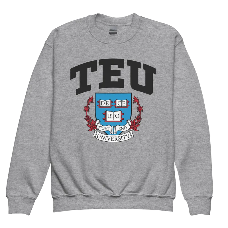 Tight End University "Emblem" Youth Sweatshirt