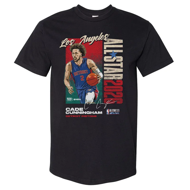 Cade Cunningham Detroit Pistons 2026 NBA All-Star Vertical WHT