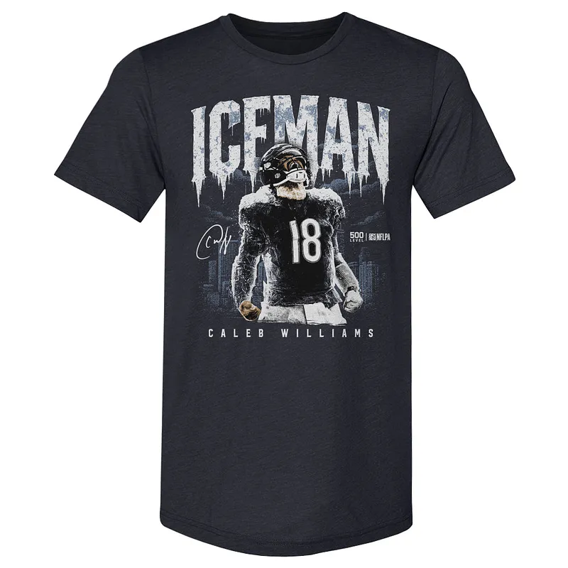Caleb Williams Chicago Iceman WHT