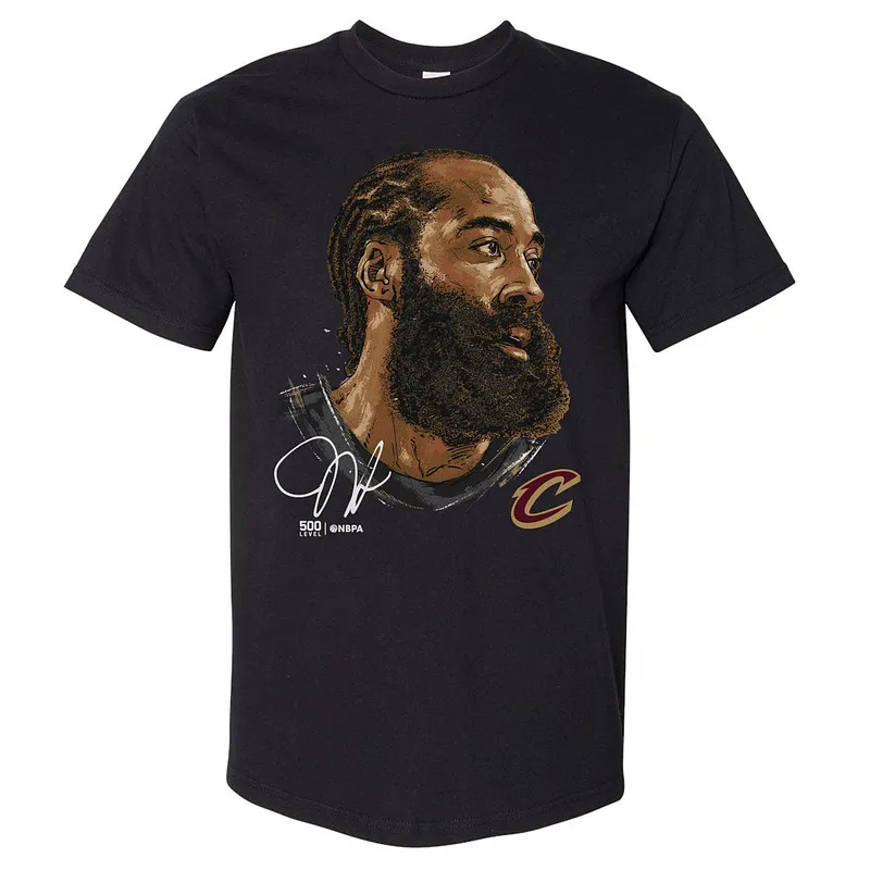 James Harden Cleveland Cavaliers Portrait WHT