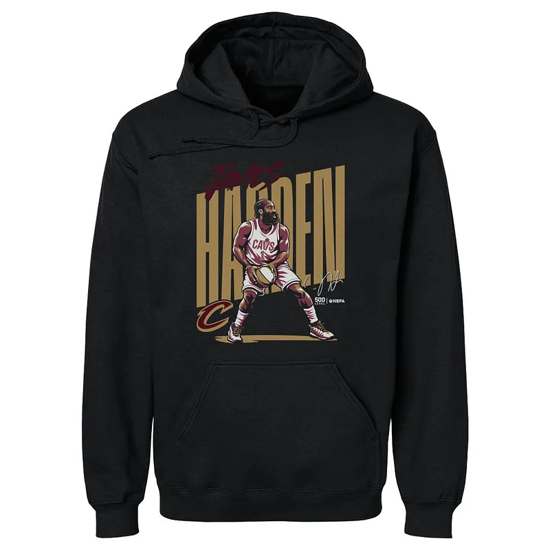James Harden Cleveland Cavaliers Vector WHT