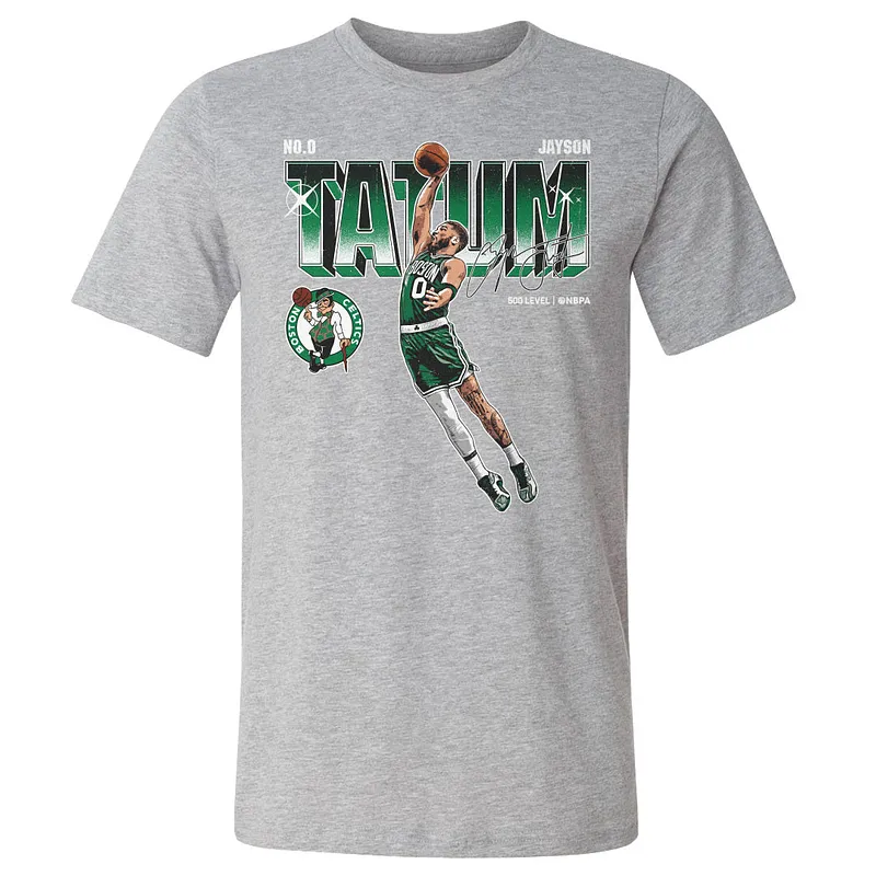 Jayson Tatum Boston Celtics Futuristic WHT