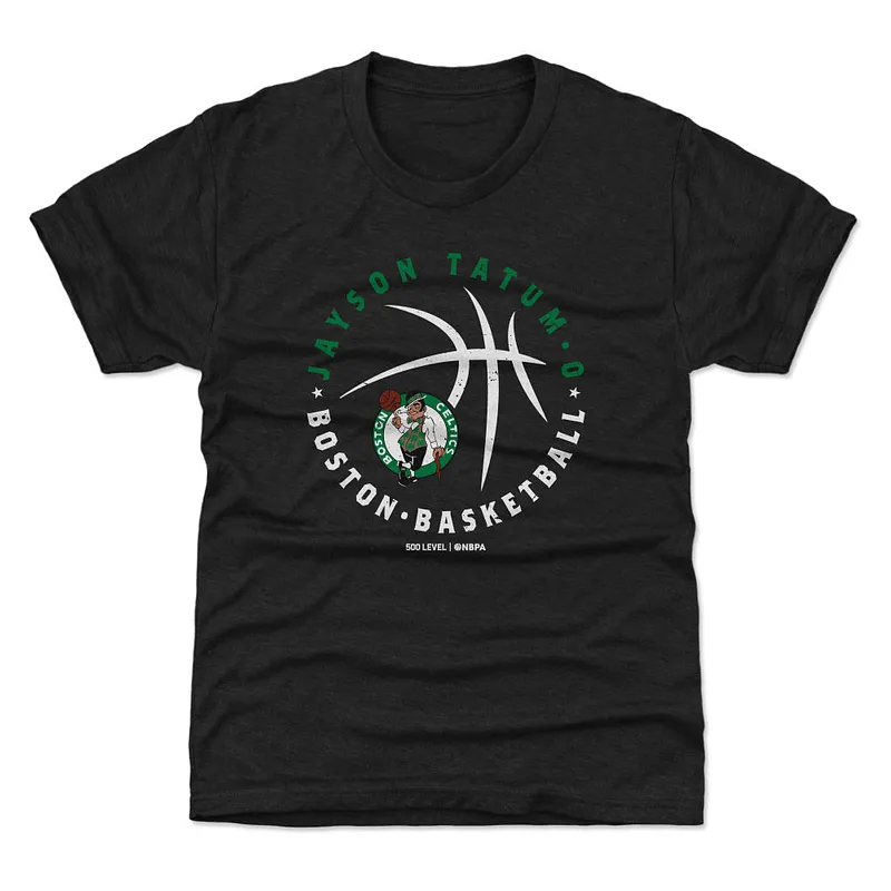 Jayson Tatum Boston Celtics Player Ball WHT
