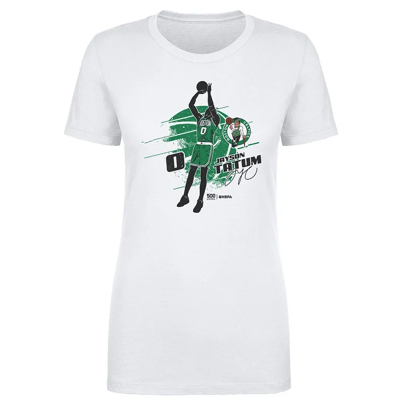 Jayson Tatum Boston Celtics Silhouette