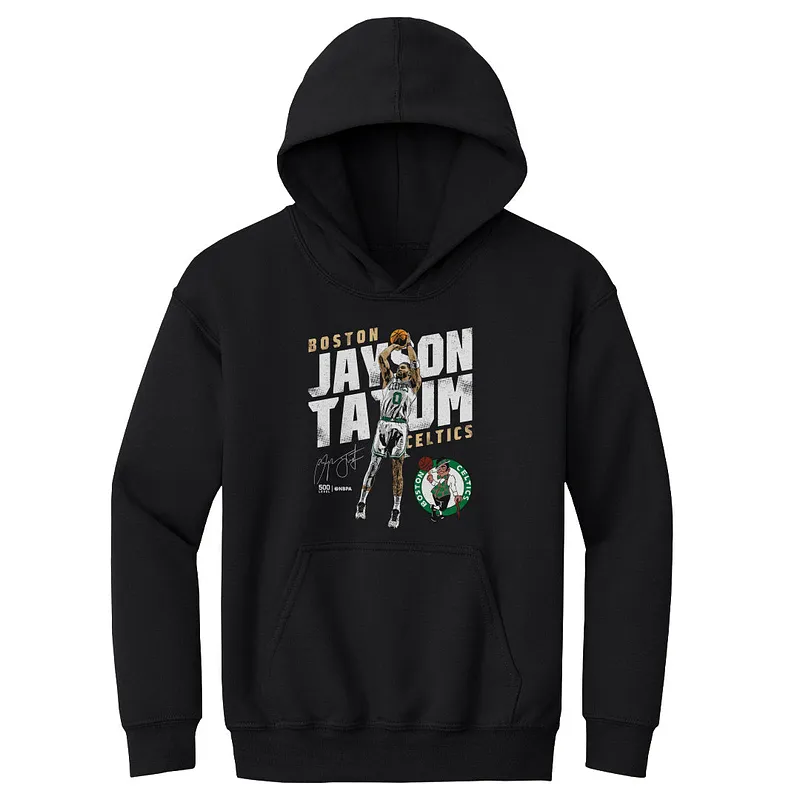 Jayson Tatum Boston Celtics Slant WHT