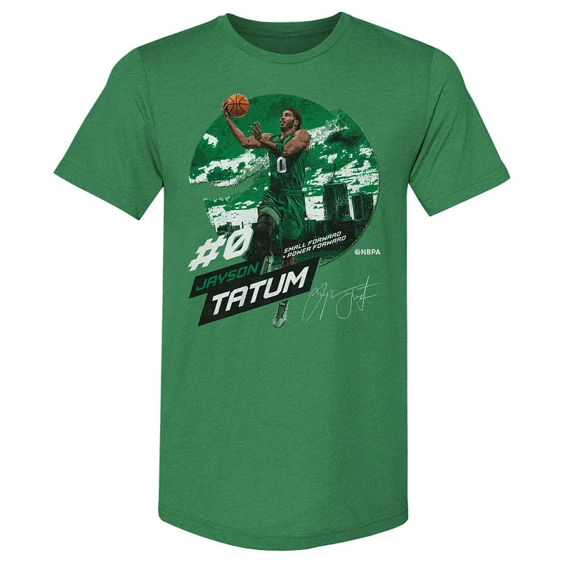 Jayson Tatum City Emblem WHT