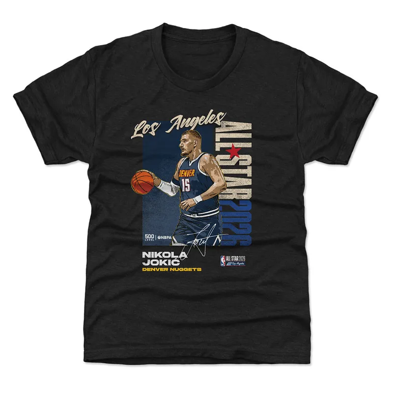 Nikola Jokic Denver Nuggets 2026 NBA All-Star Vertical WHT