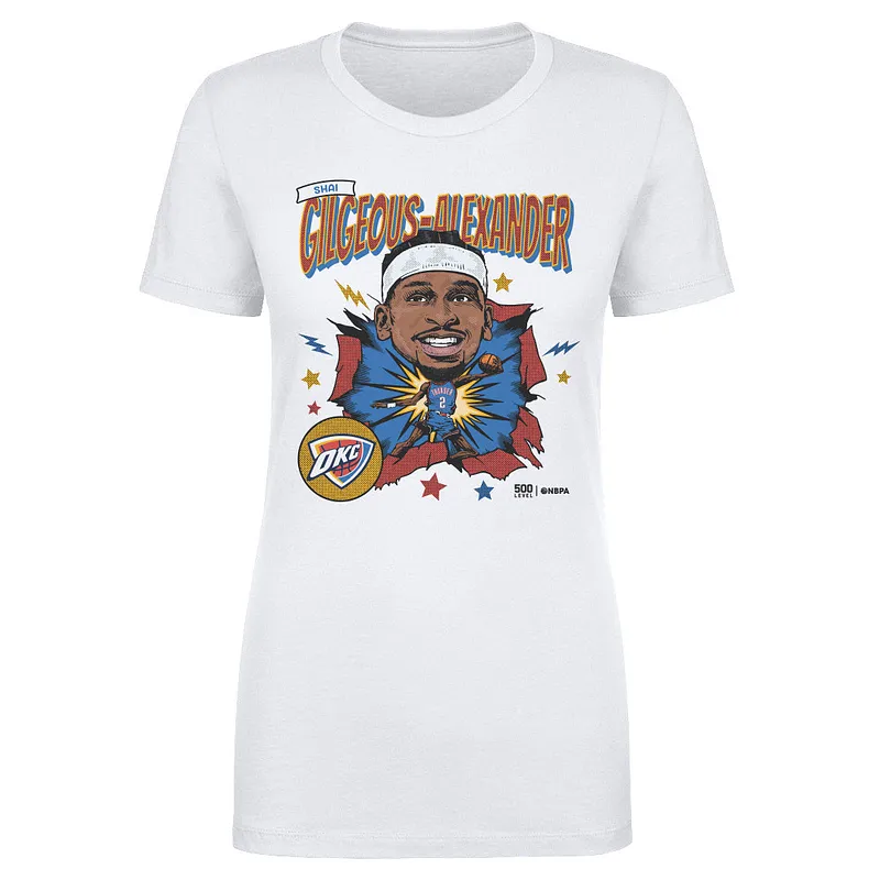 Shai Gilgeous-Alexander Oklahoma City Thunder Caricature