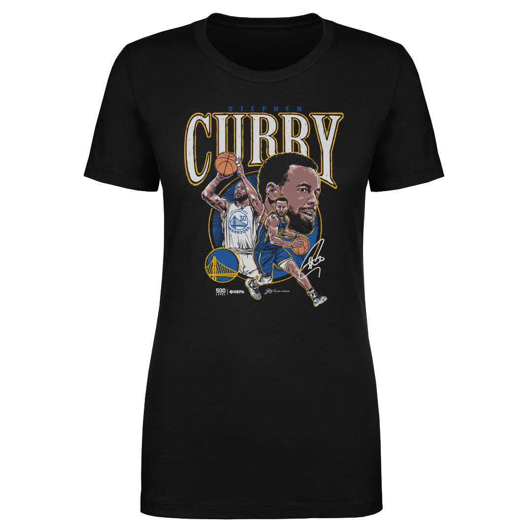 Steph Curry Golden State Warriors Trio WHT