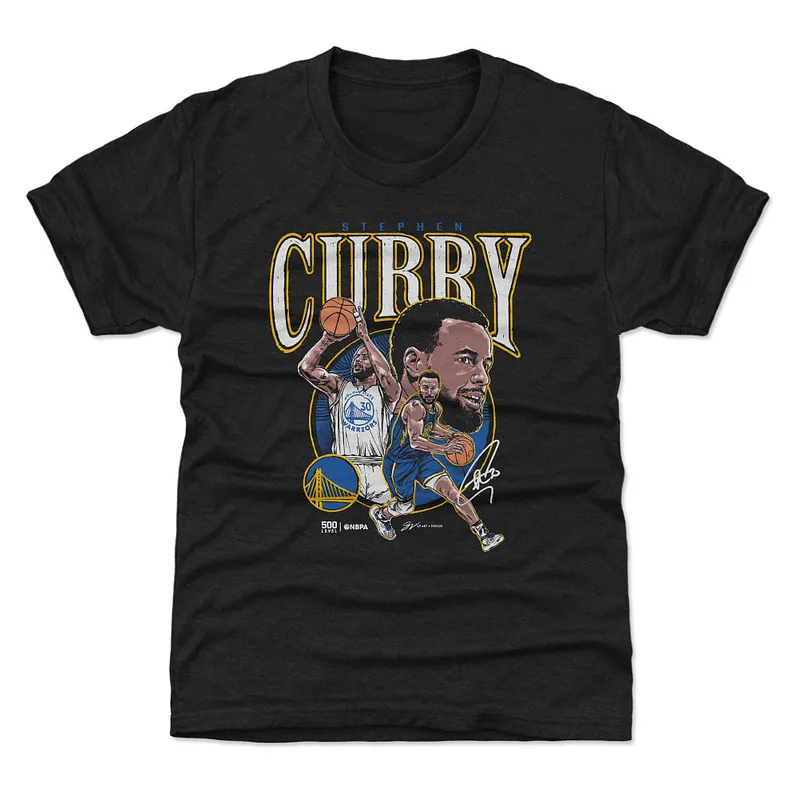Steph Curry Golden State Warriors Trio WHT