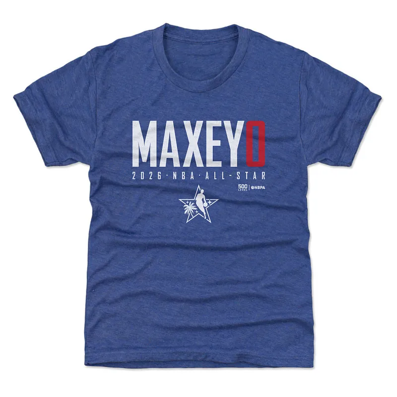 Tyrese Maxey Philadelphia 76ers 2026 NBA All-Star Elite WHT