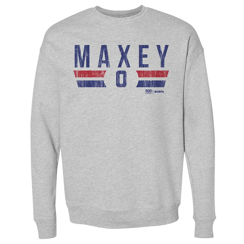 Tyrese Maxey Philadelphia 76ers Font