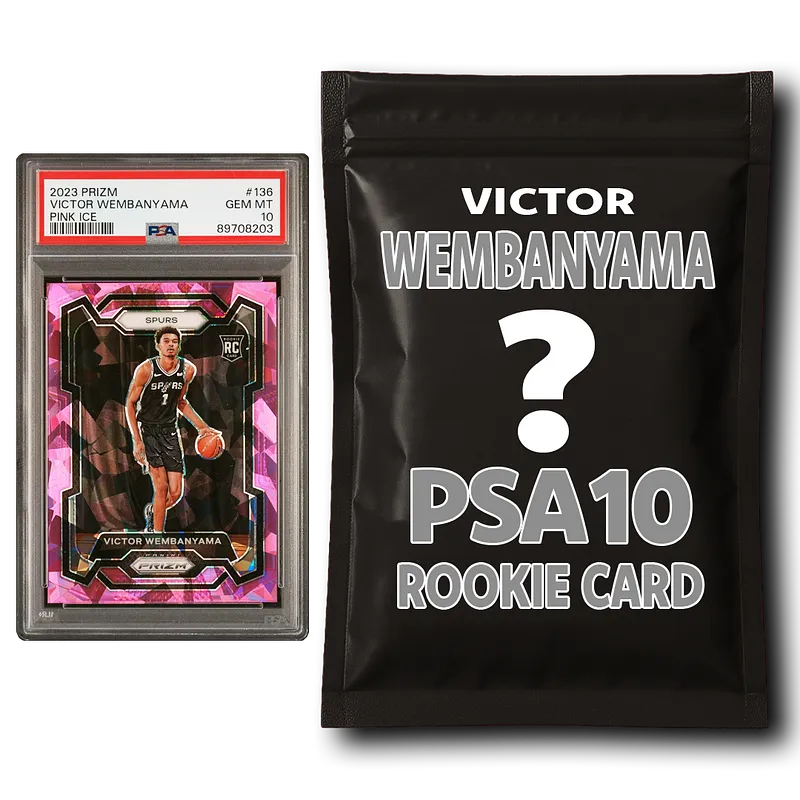 Victor Wembanyama PSA 10 Graded Rookie Basketball Card Mystery Pack