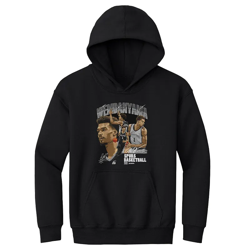 Victor Wembanyama San Antonio Spurs Collage WHT
