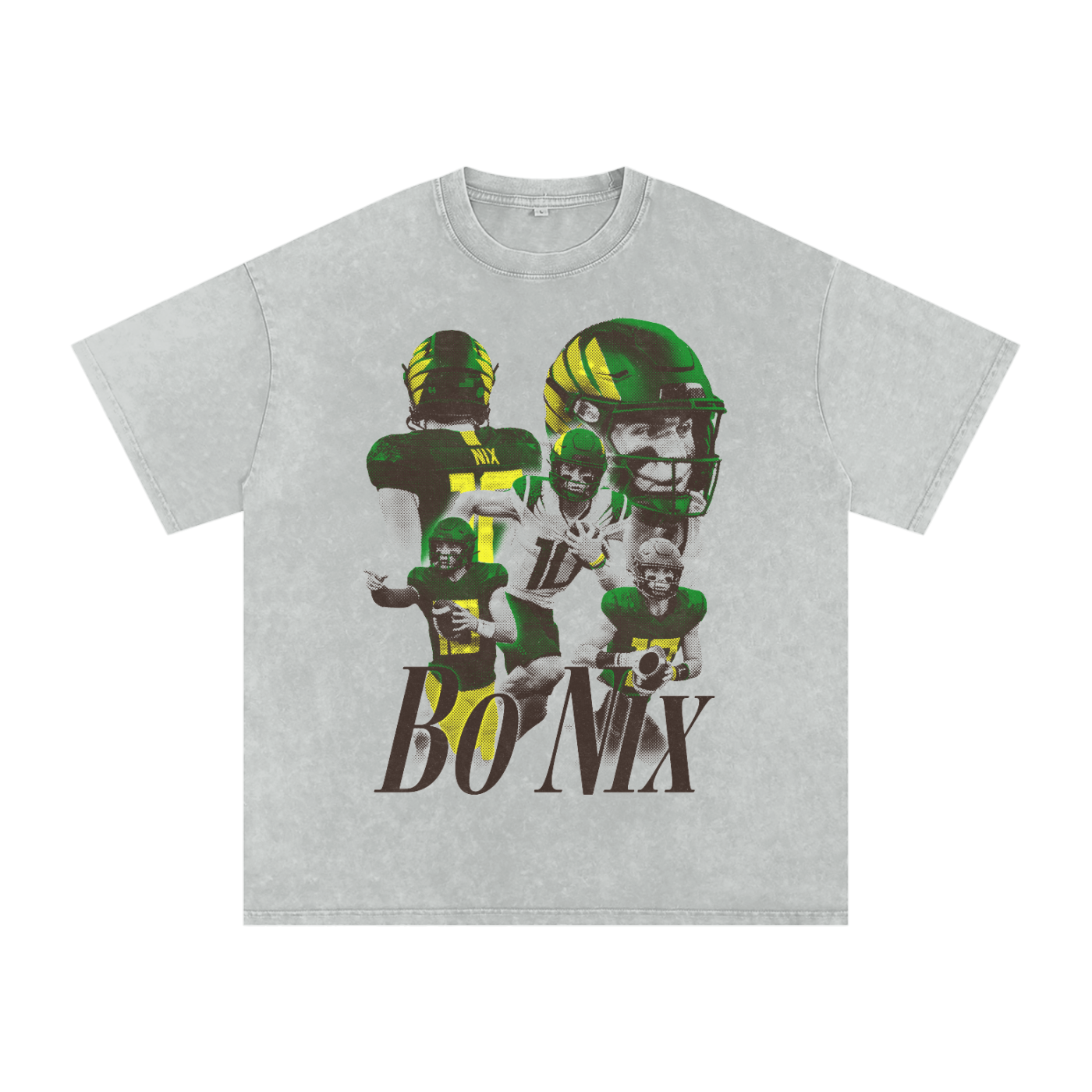 Bo Nix College Bootleg Oversized T-shirt