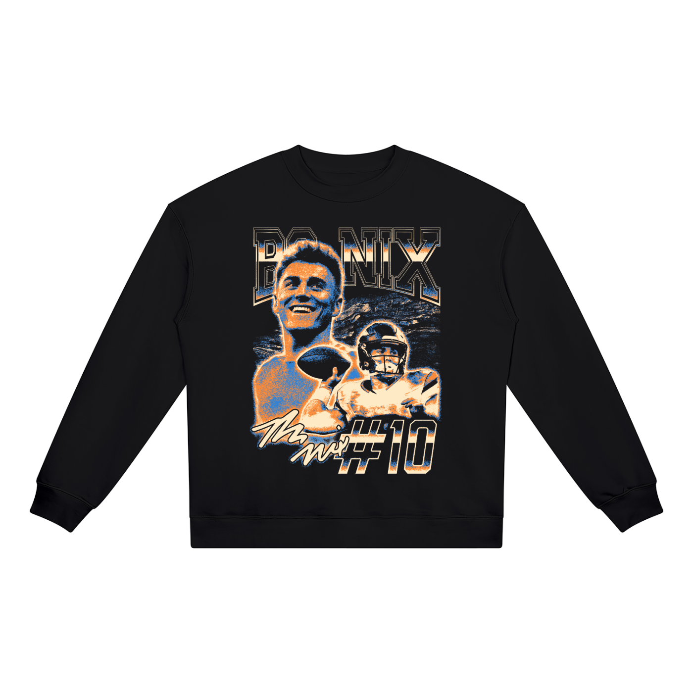 Bo Nix Vintage Heavyweight Crewneck
