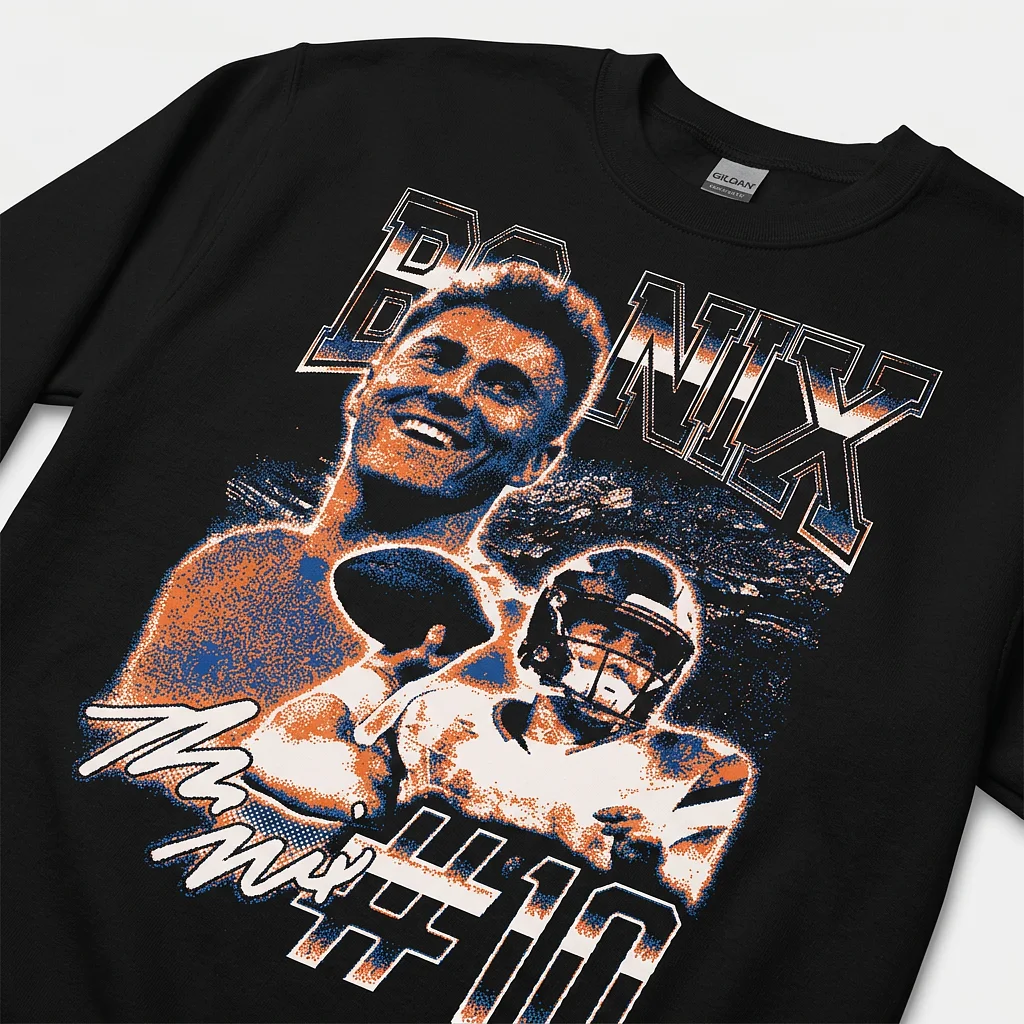 Bo Nix Denver Vintage Youth Sweatshirt
