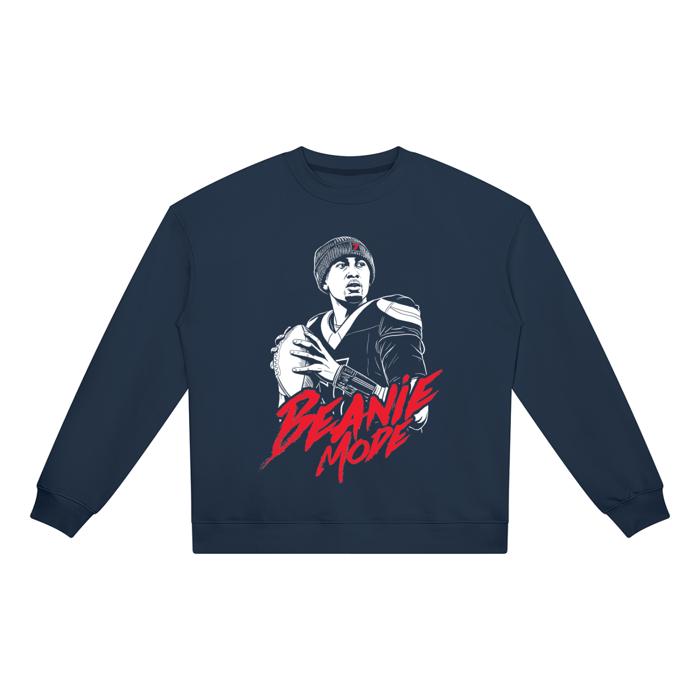 C.J. Stroud Houston Beanie Mode Heavyweight Crewneck