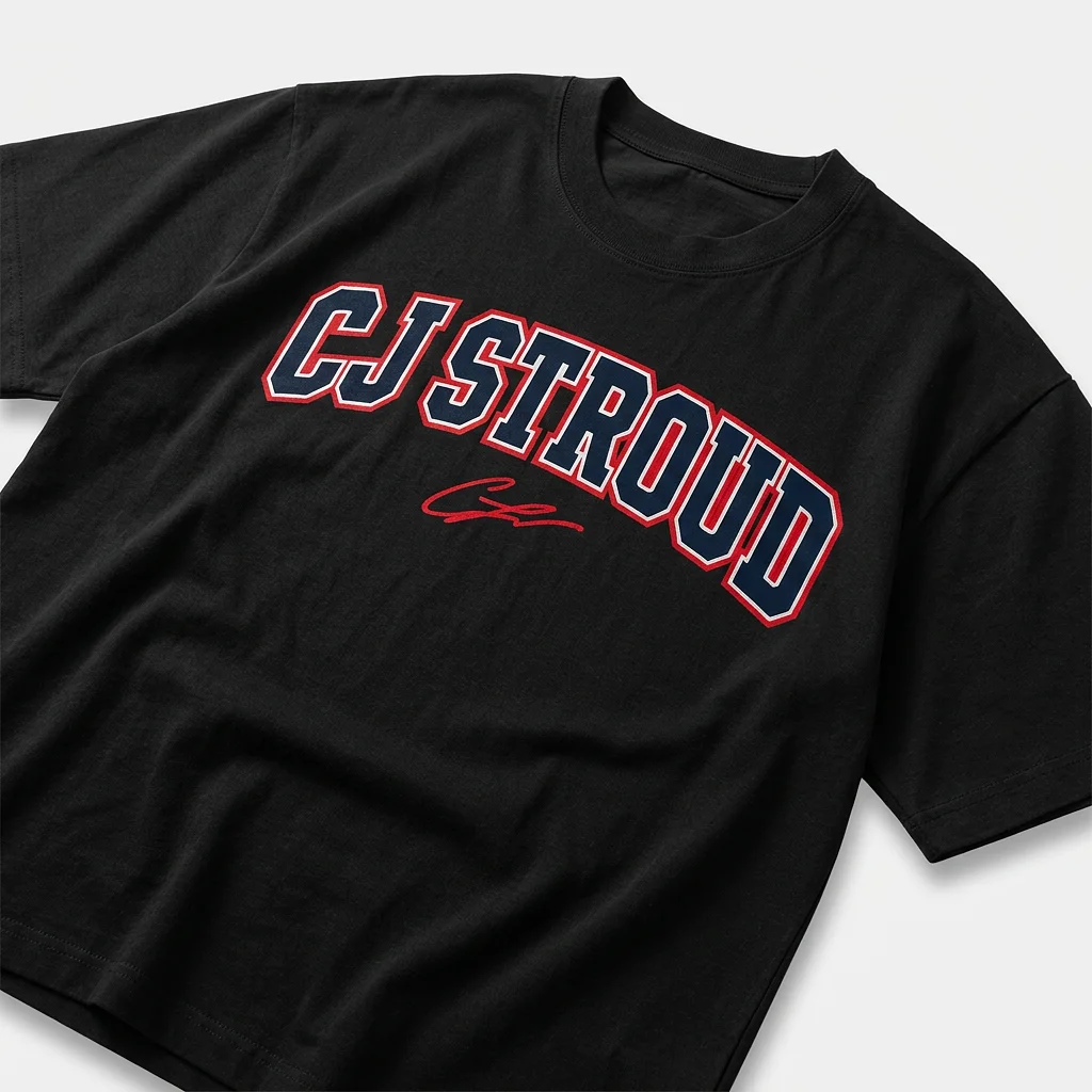 Godfidant Varsity Wordmark Oversized T-shirt