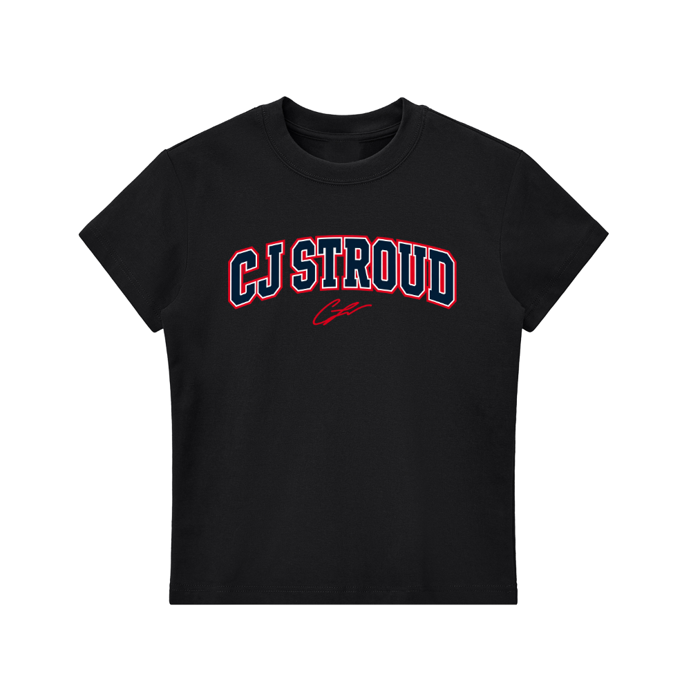 Godfidant Varsity Wordmark Women's T-shirt - Black