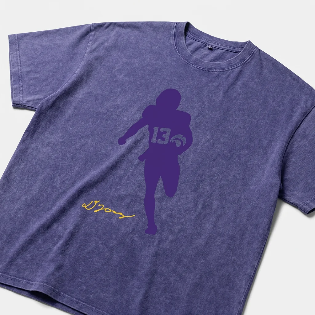 Dilin Jones Silhouette Boxy Washed T-shirt