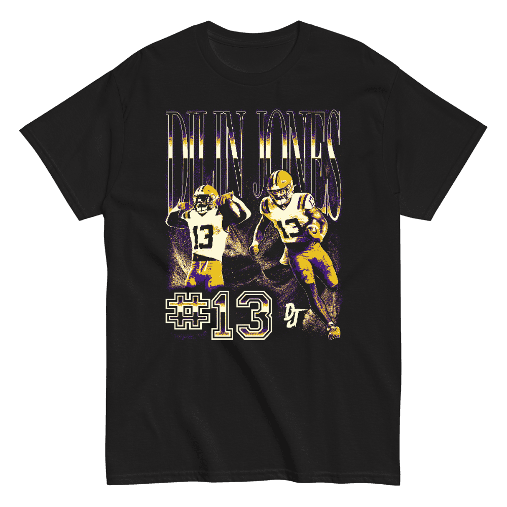 Dilin Jones Vintage T-shirt - Black