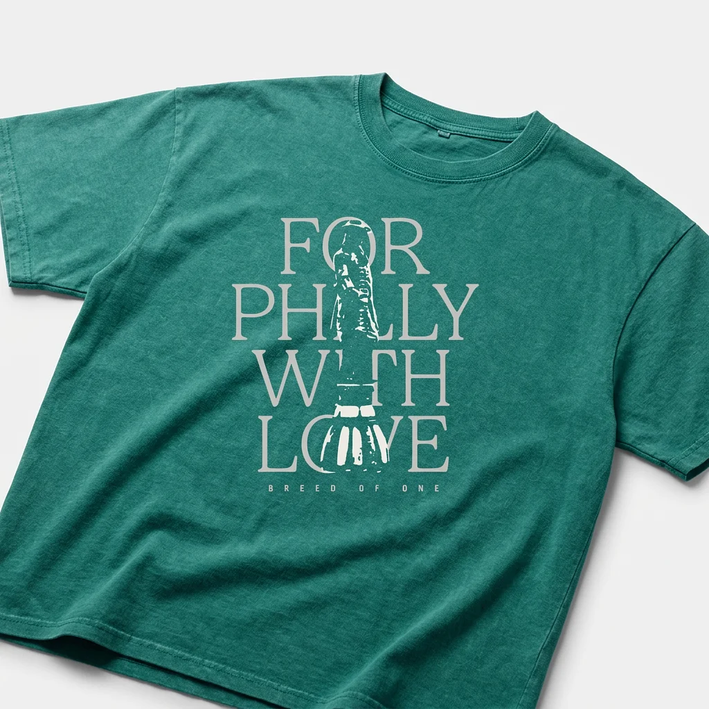 Jalen Hurts For Philly Boxy Washed T-shirt