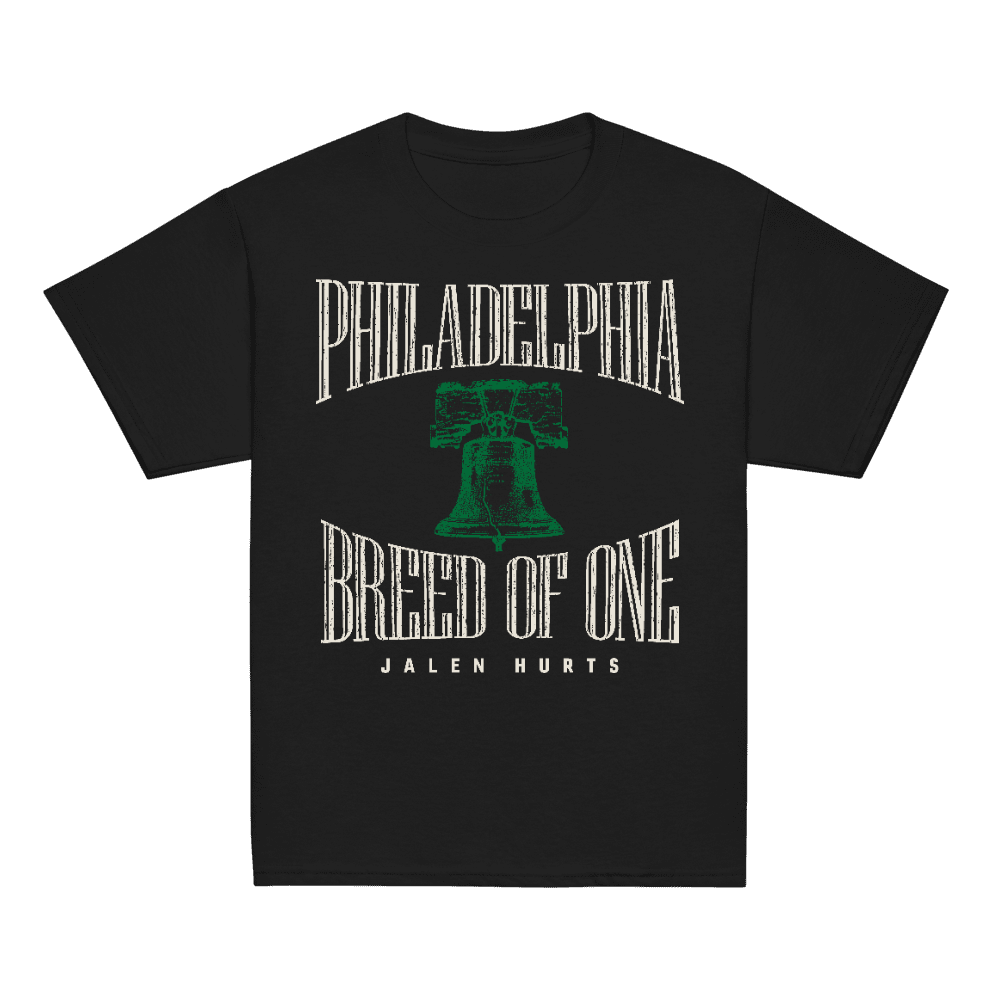 Jalen Hurts Liberty Bell Youth T-shirt - Black