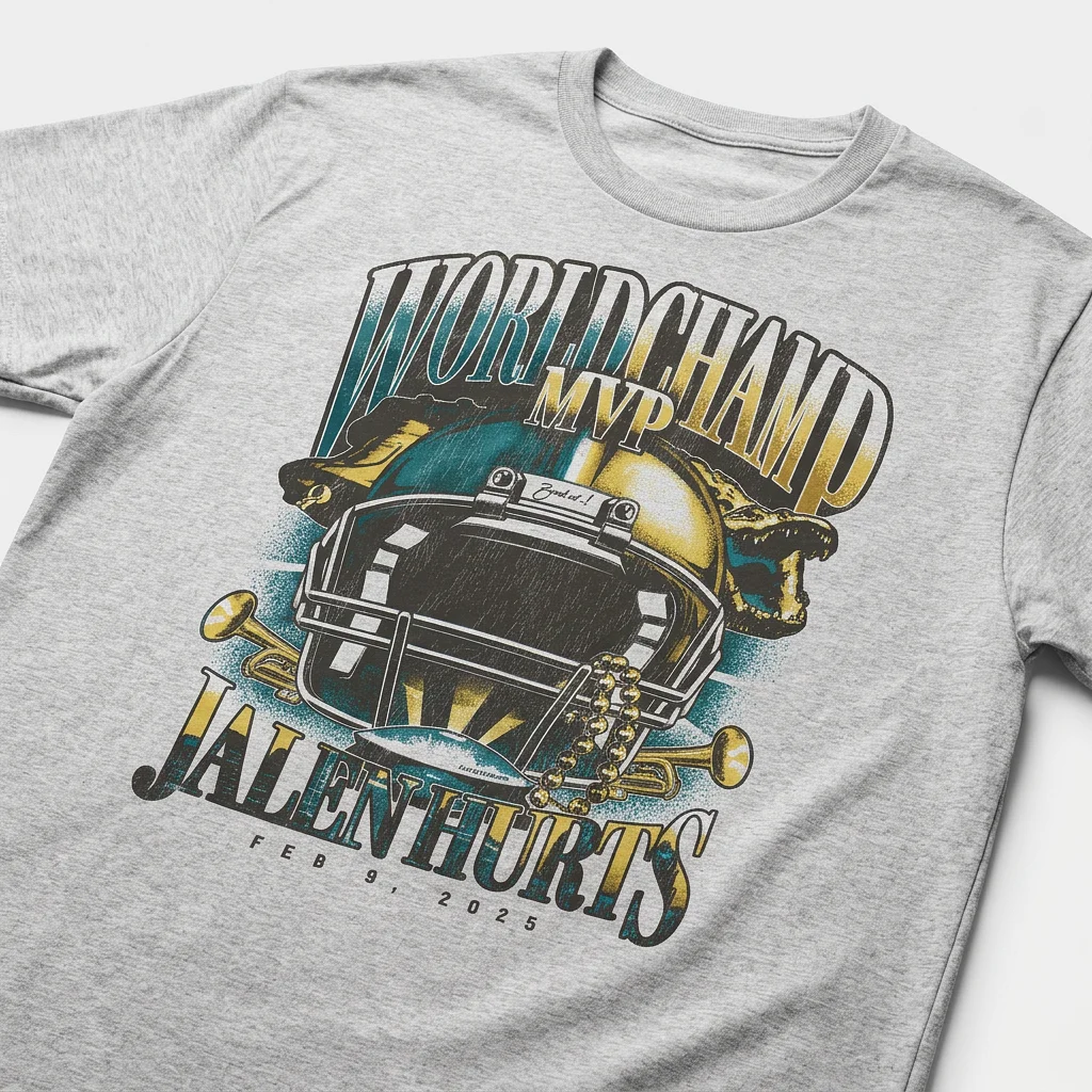 Jalen Hurts World Champion T-shirt