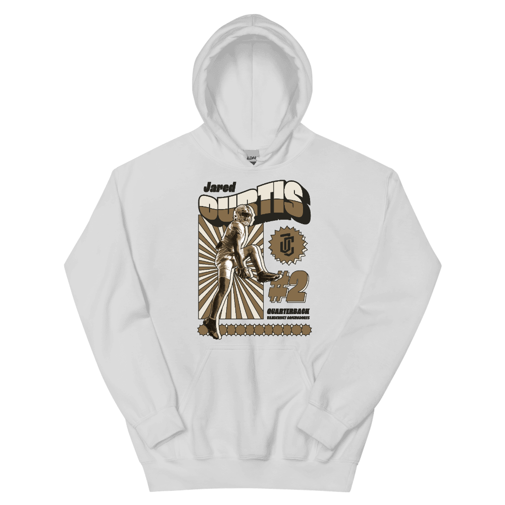 Jared Curtis Illustration Hoodie White - Ash