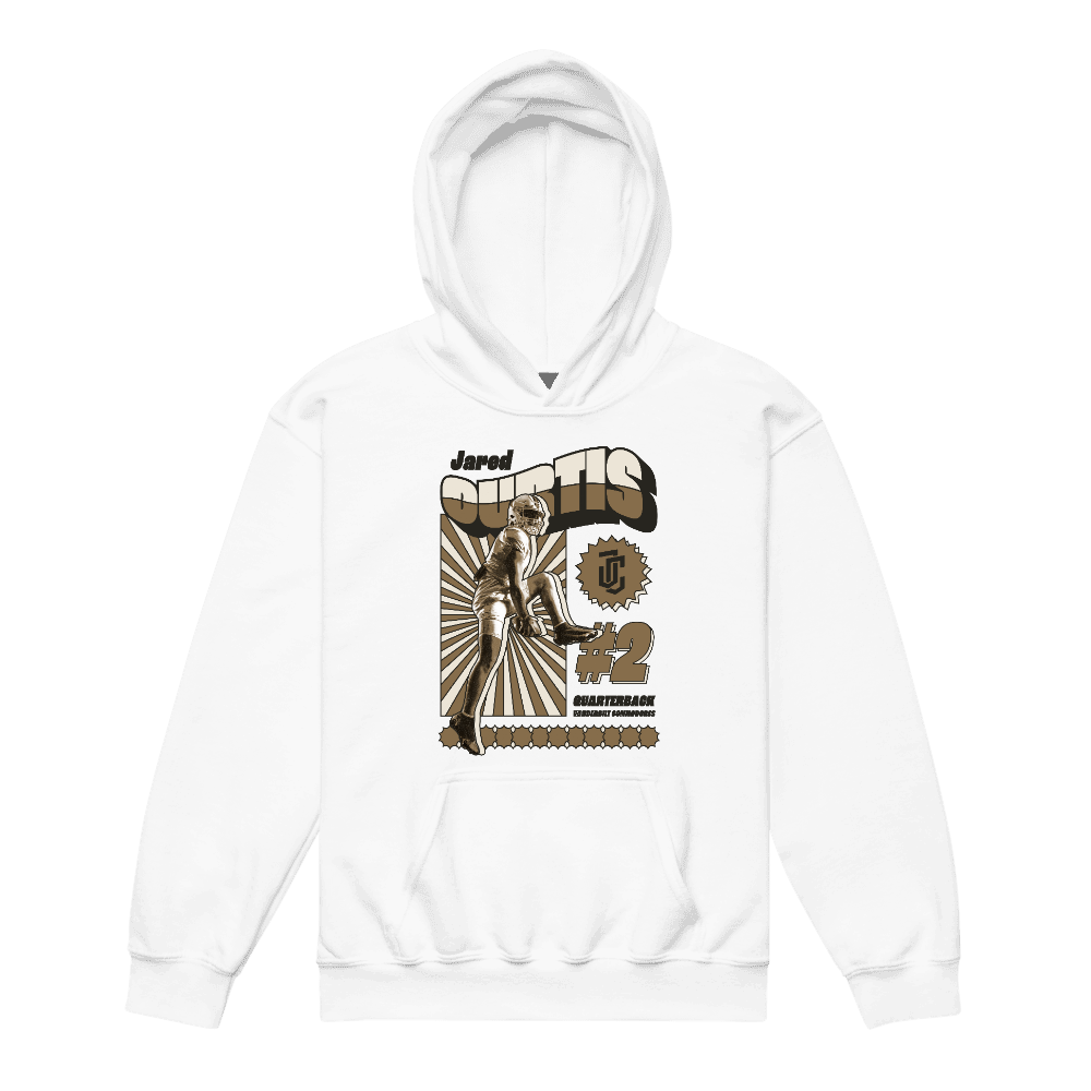 Jared Curtis Illustration Youth Hoodie White - White