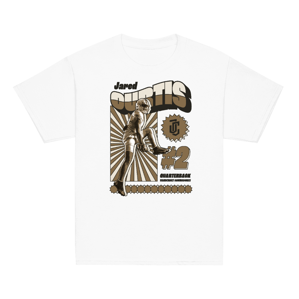 Jared Curtis Illustration Youth T-shirt White - White
