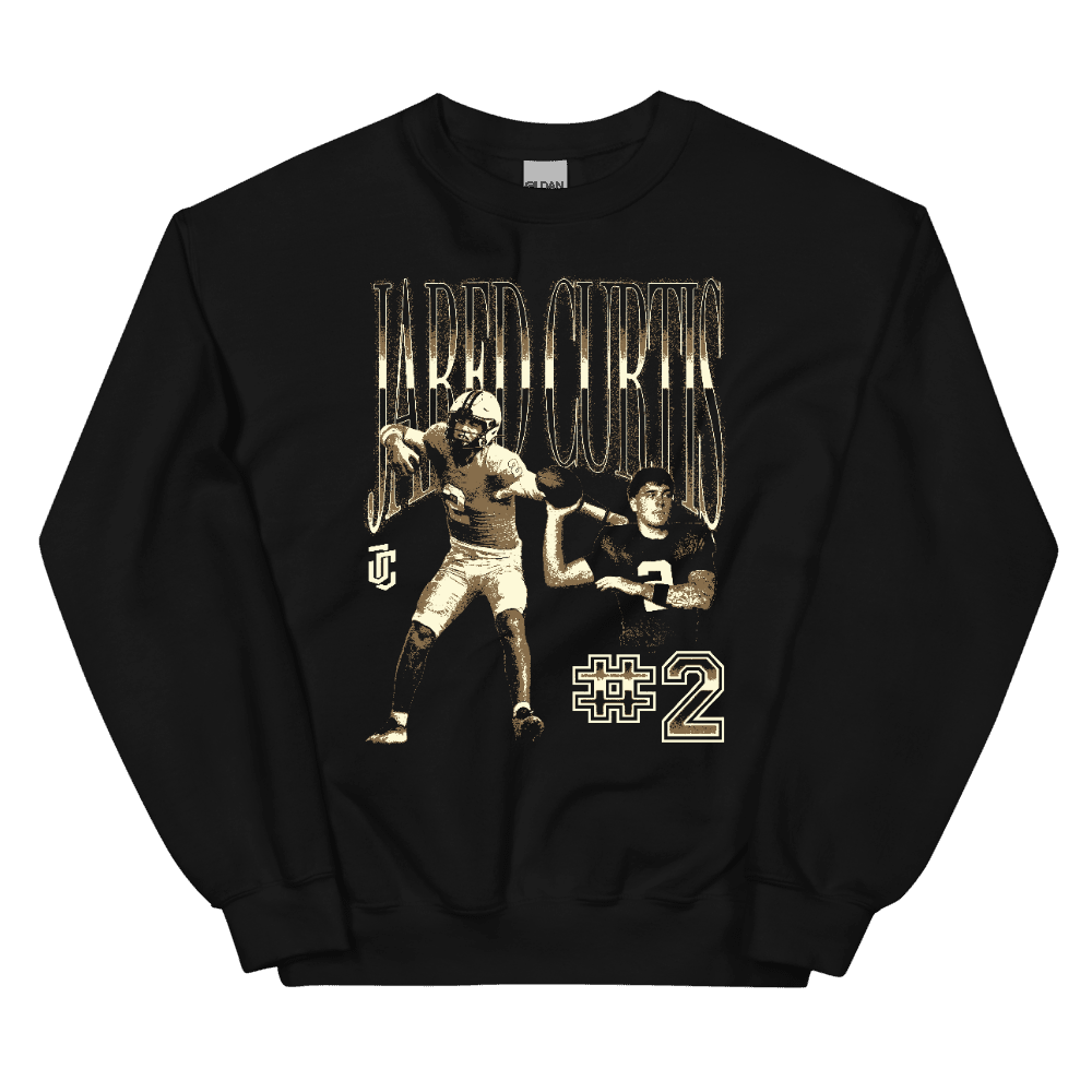 Jared Curtis Vintage Sweatshirt - Black
