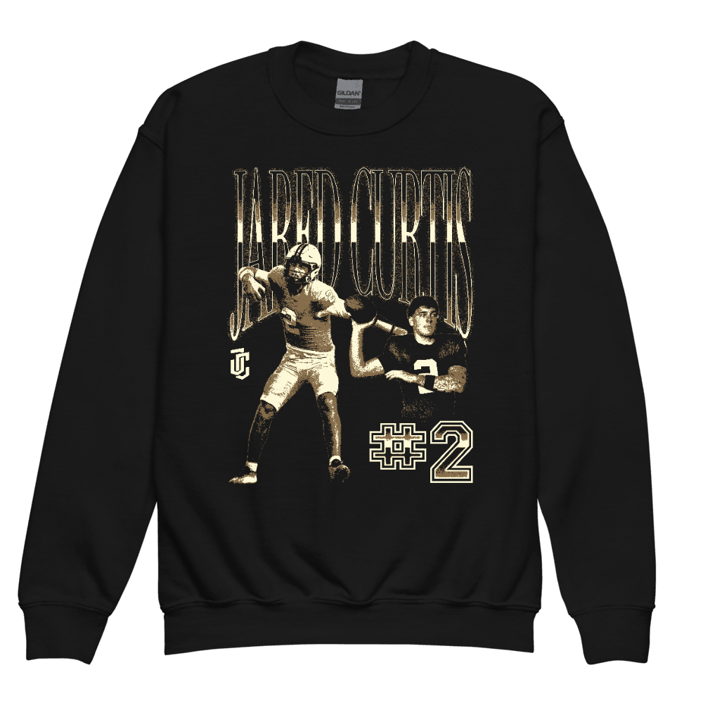 Jared Curtis Vintage Youth Sweatshirt - Black