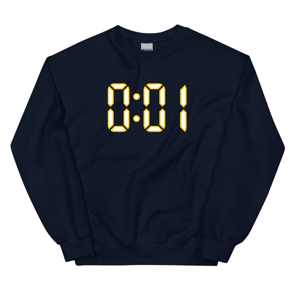 JJ Buchanan 0:01 Sweatshirt - Navy