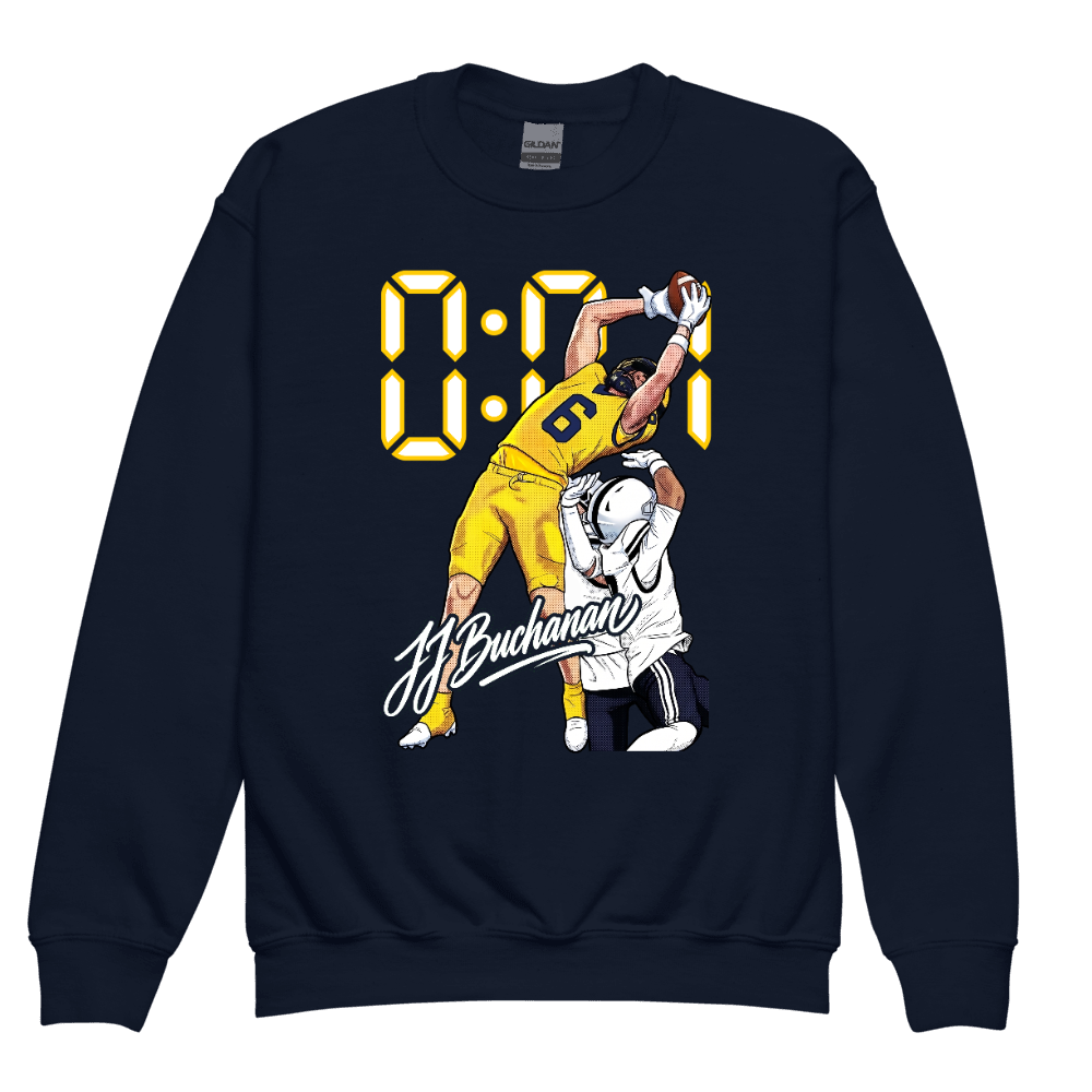 JJ Buchanan Hail Mary Youth Sweatshirt - Navy