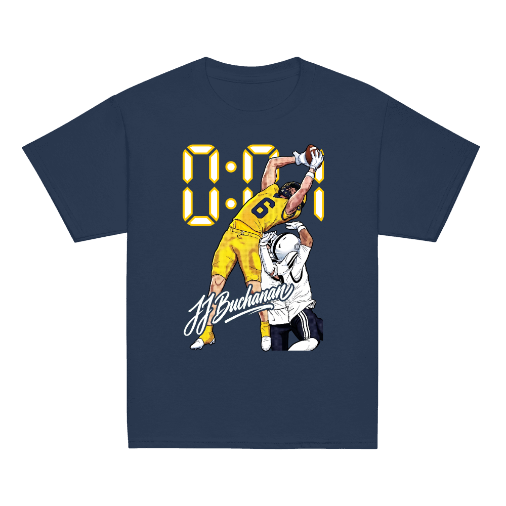 JJ Buchanan Hail Mary Youth T-shirt - Navy