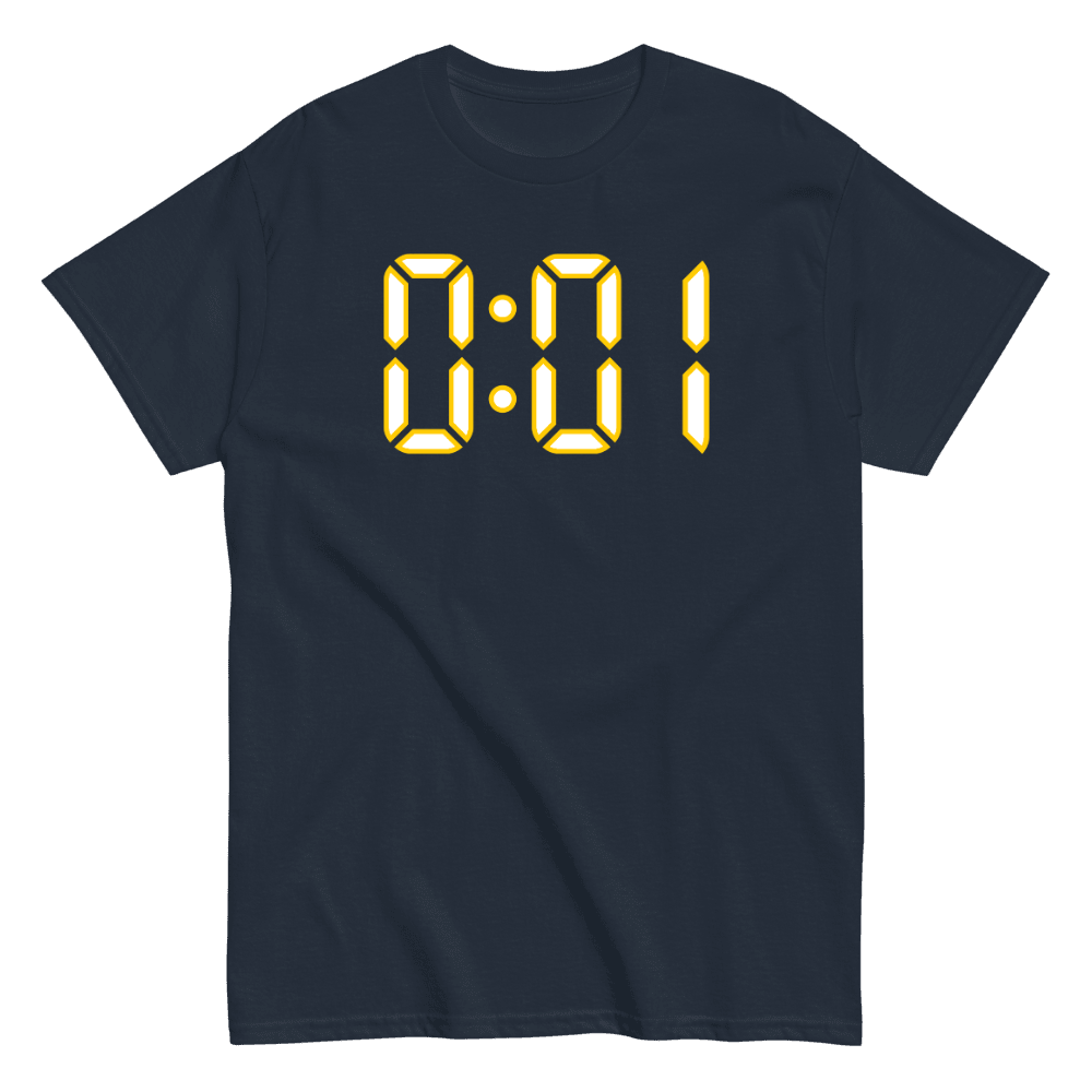JJ Buchanan 0:01 T-shirt - Navy