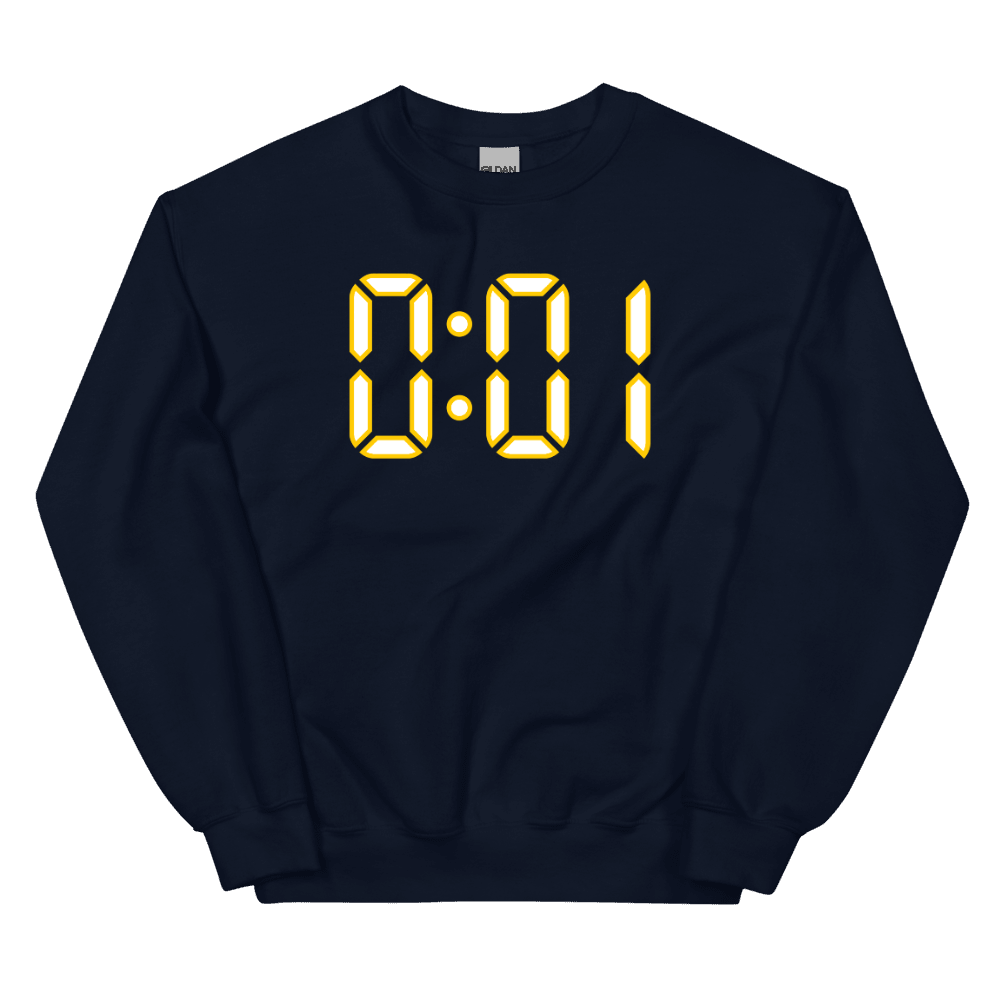 JJ Buchanan 0:01 Sweatshirt - Navy