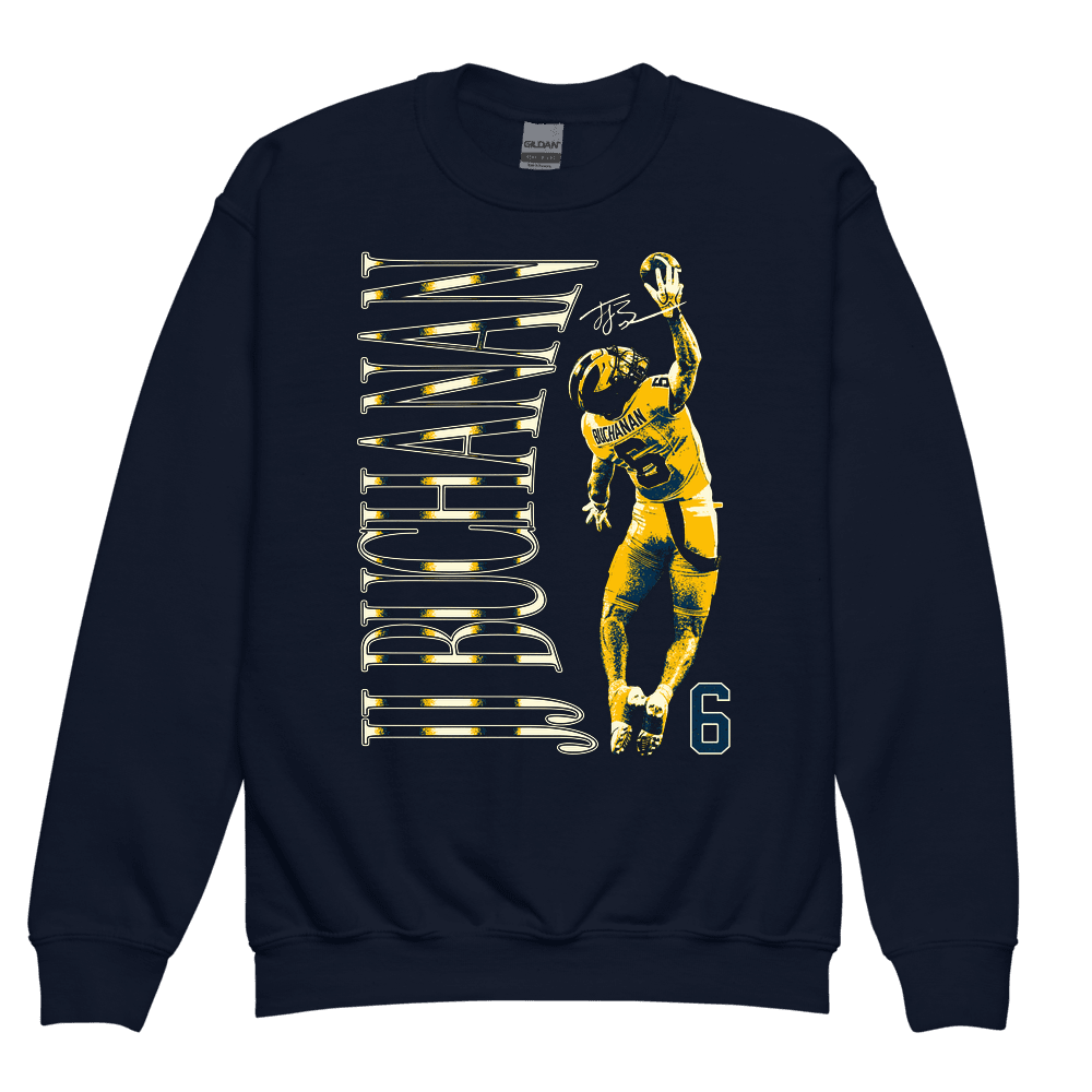 JJ Buchanan Vintage Youth Sweatshirt — Navy