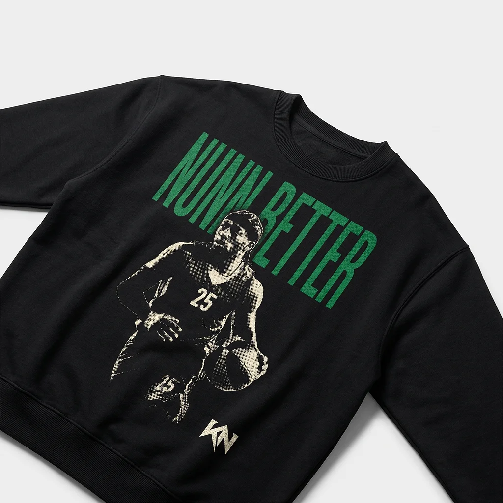 Kendrick Nunn Halftone Heavyweight Crewneck