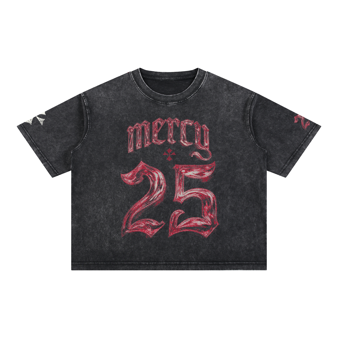 Mercy Miller Jersey Boxy Mineral Washed T-shirt